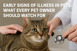 Read more about the article Early Signs of Illness in Pets: What Every Pet Owner Should Watch For
